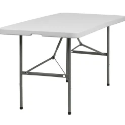 Flash Furniture Folding Tables<Elon Folding Table, 60" x 30", Granite White (DADYCZ152Z)