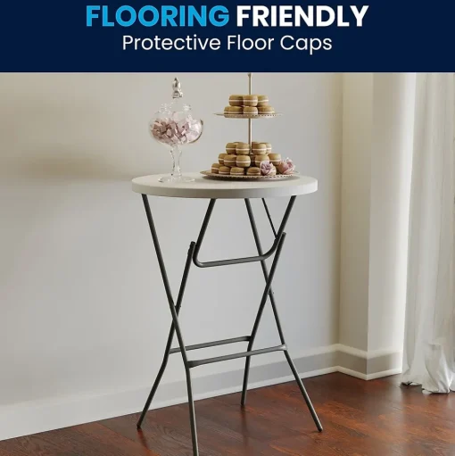 Flash Furniture Folding Tables<Elon Folding Table, 31.25" x 31.25", Granite White (DADYCZ80R2BAR)