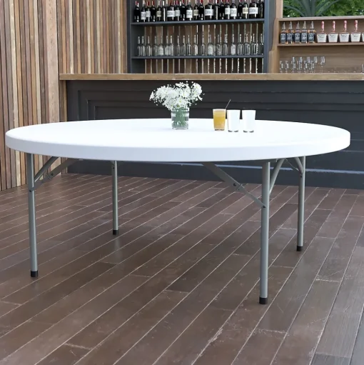 Flash Furniture Folding Tables<Elon Folding Table, 71" x 71", Granite White (DADYCZ180RGW)
