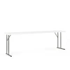 Flash Furniture Folding Tables<Elon Folding Table, 96" x 18", Granite White (DADYCZ2442GW)