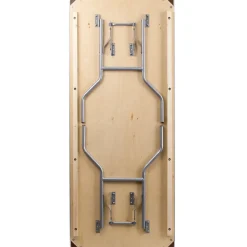 Flash Furniture Folding Tables<Fielder Folding Table, 72" x 30", Birchwood (XA3072BIRCHM)