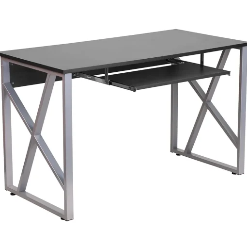 Flash Furniture Computer Desks<48"W Computer Desk, Black (NANWK004)