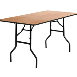 Flash Furniture Folding Tables<Gael Folding Table, 60" x 30", Natural (YTWTFT30X60TBL)