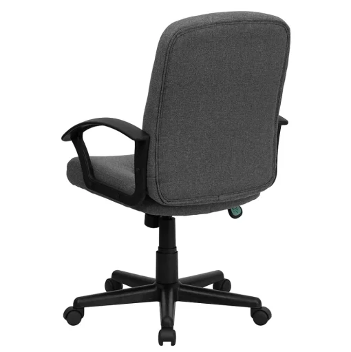 Flash Furniture Office Chairs<Garver Fabric Swivel Mid-Back Executive Office Chair, Gray (GOST6GYFAB)