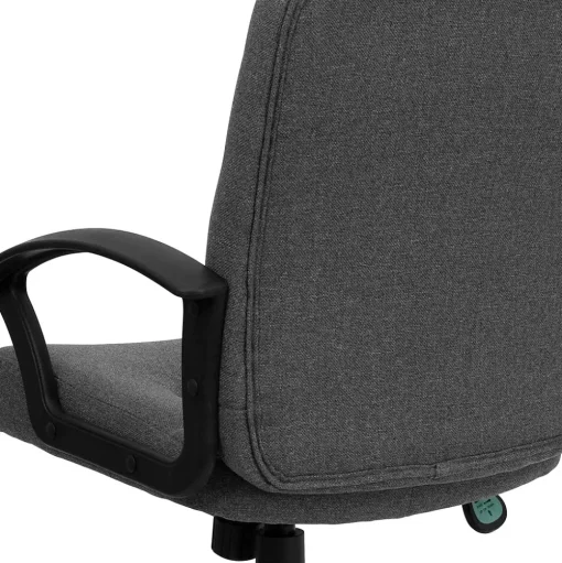 Flash Furniture Office Chairs<Garver Fabric Swivel Mid-Back Executive Office Chair, Gray (GOST6GYFAB)