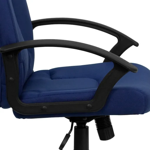 Flash Furniture Office Chairs<Garver Fabric Swivel Mid-Back Executive Office Chair, Navy (GOST6NVYFAB)