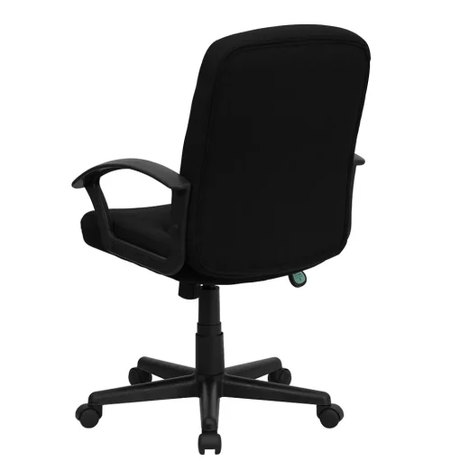Flash Furniture Office Chairs<Garver Fabric Swivel Mid-Back Executive Office Chair, Black (GOST6BKFAB)