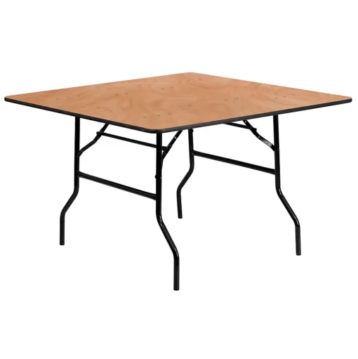 Flash Furniture Folding Tables<Gerry Folding Table, 48" x 48", Natural (YTWFFT48SQ)
