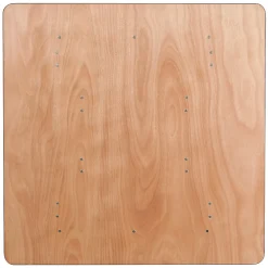 Flash Furniture Folding Tables<Gerry Folding Table, 48" x 48", Natural (YTWFFT48SQ)