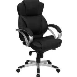 Flash Furniture Office Chairs<Hawkins Ergonomic LeatherSoft Swivel High Back Executive Office Chair, Black (H9626L2)