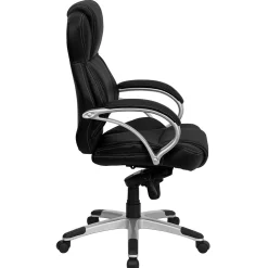 Flash Furniture Office Chairs<Hawkins Ergonomic LeatherSoft Swivel High Back Executive Office Chair, Black (H9626L2)