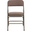 Flash Furniture Folding & Stacking<Hercules Banquet/Reception Folding Fabric Chairs, Beige, 4/Pack (BELNICK INC (NSP))