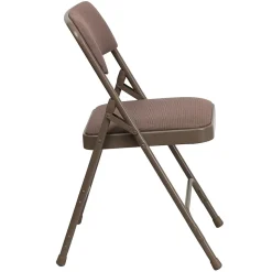 Flash Furniture Folding & Stacking<Hercules Banquet/Reception Folding Fabric Chairs, Beige, 4/Pack (BELNICK INC (NSP))