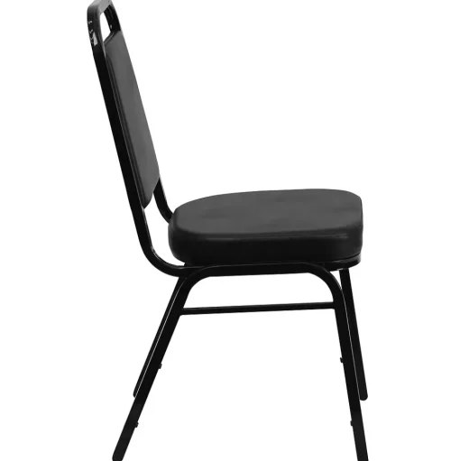 Flash Furniture Folding & Stacking<HERCULES Series Vinyl Banquet Chair, Black (FD-BHF-1-GG)