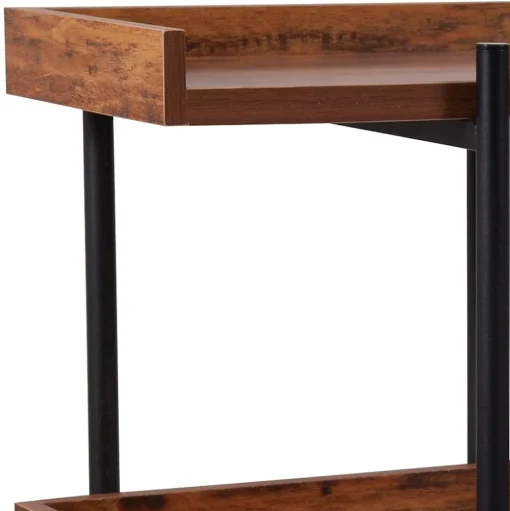 Flash Furniture Bookcases<HERCULES Series 18" Storage Shelf, Rustic (JN2542B3)