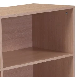 Flash Furniture Bookcases<HERCULES Series 29.5"H 4-Shelf Bookcase, Oak Laminate (NANJH1764)