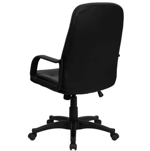 Flash Furniture Office Chairs<Holly Vinyl Swivel High Back Executive Office Chair, Black (H8021)