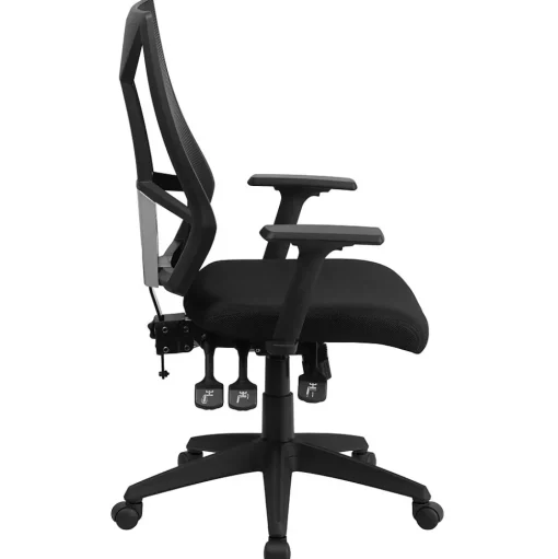 Flash Furniture Office Chairs<Ivan Ergonomic Mesh Swivel High Back Multifunction Task Office Chair, Black (HL0017)