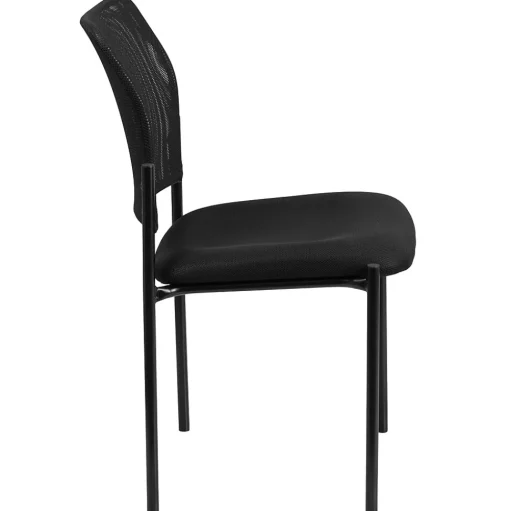 Flash Furniture Folding & Stacking<Jana Mesh Stackable Side Chair, Black (GO5152)