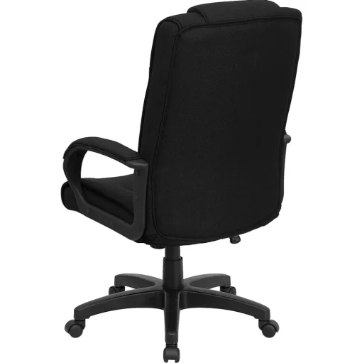 Flash Furniture Office Chairs<Jessica Fabric Swivel High Back Executive Office Chair, Black (GO5301BBK)