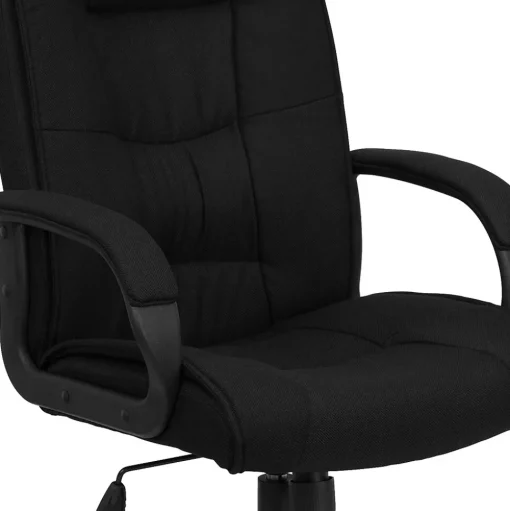 Flash Furniture Office Chairs<Jessica Fabric Swivel High Back Executive Office Chair, Black (GO5301BBK)