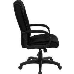 Flash Furniture Office Chairs<Jessica Fabric Swivel High Back Executive Office Chair, Black (GO5301BBK)