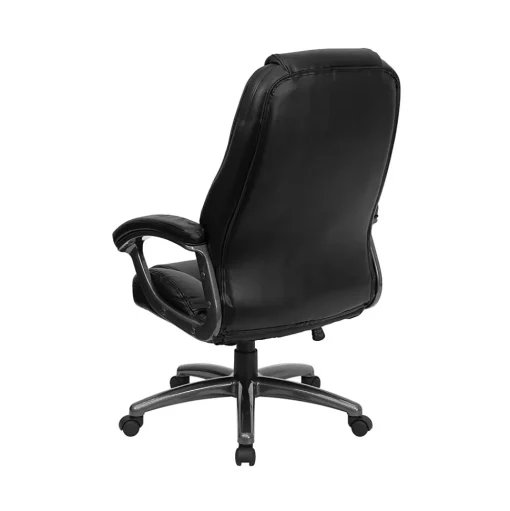 Flash Furniture Office Chairs<Jules Ergonomic LeatherSoft Swivel High Back Executive Office Chair, Black (GO7145BK)