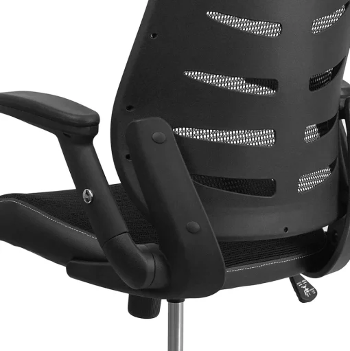 Flash Furniture Office Chairs<Kale Ergonomic Mesh Swivel High Back Executive Office Chair, Black (BLZP809BK)