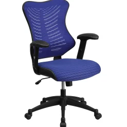 Flash Furniture Office Chairs<Kale Ergonomic Mesh Swivel High Back Executive Office Chair, Blue (BLZP806BL)