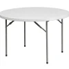 Flash Furniture Folding Tables<Kathryn Folding Table, 48" x 48", Granite White (RB48R)