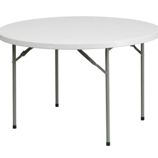 Flash Furniture Folding Tables<Kathryn Folding Table, 48" x 48", Granite White (RB48R)