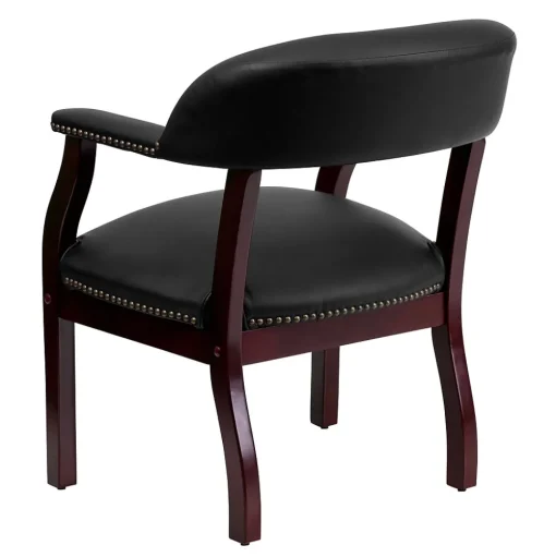 Flash Furniture Office Chairs<Leather Conference Chair, Black (BZ105LFBKLEA)