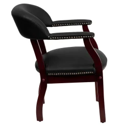 Flash Furniture Office Chairs<Leather Conference Chair, Black (BZ105LFBKLEA)