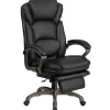 Flash Furniture Office Chairs<Martin Ergonomic LeatherSoft Swivel High Back Executive Reclining Office Chair, Black (BT90279H)