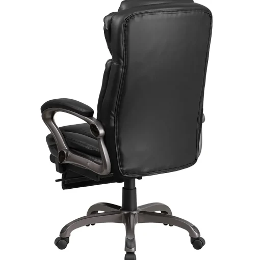 Flash Furniture Office Chairs<Martin Ergonomic LeatherSoft Swivel High Back Executive Reclining Office Chair, Black (BT90279H)