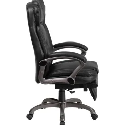 Flash Furniture Office Chairs<Martin Ergonomic LeatherSoft Swivel High Back Executive Reclining Office Chair, Black (BT90279H)