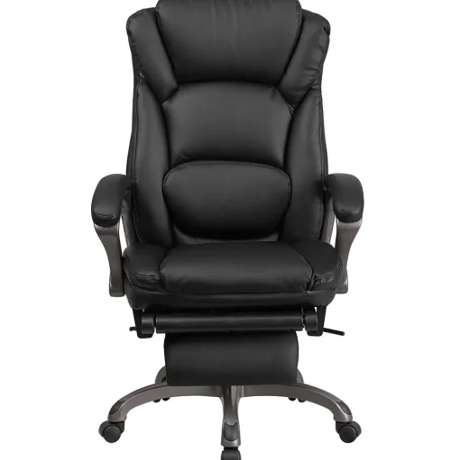 Flash Furniture Office Chairs<Martin Ergonomic LeatherSoft Swivel High Back Executive Reclining Office Chair, Black (BT90279H)