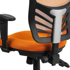 Flash Furniture Ergonomic Chairs<Nicholas Ergonomic Mesh Swivel Mid-Back Multifunction Executive Office Chair, (HL0001OR)