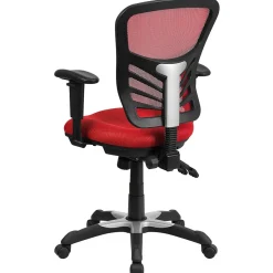 Flash Furniture Ergonomic Chairs<Nicholas Ergonomic Mesh Swivel Mid-Back Multifunction Executive Office Chair, (HL0001)