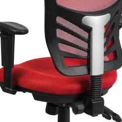 Flash Furniture Ergonomic Chairs<Nicholas Ergonomic Mesh Swivel Mid-Back Multifunction Executive Office Chair, (HL0001)