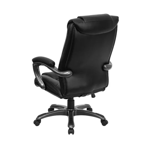 Flash Furniture Office Chairs<Oma Ergonomic LeatherSoft Swivel High Back Executive Office Chair, Black (GO7194BBK)