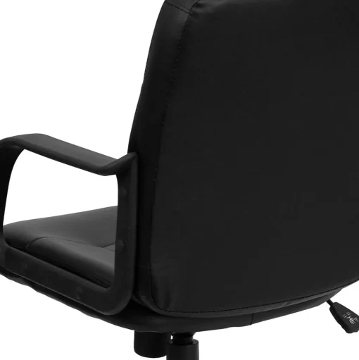 Flash Furniture Office Chairs<Paulson Vinyl Swivel Mid-Back Executive Office Chair, Black (H8020)