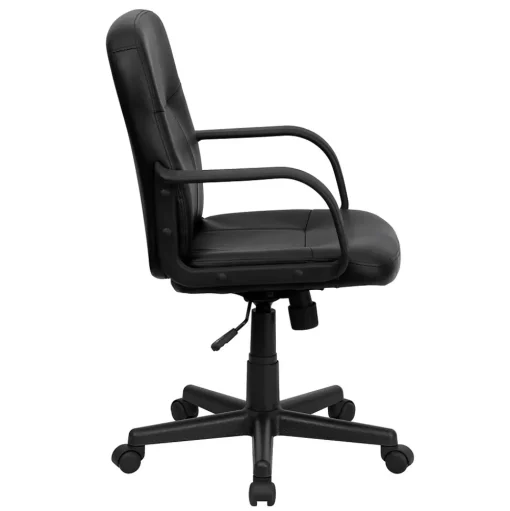 Flash Furniture Office Chairs<Paulson Vinyl Swivel Mid-Back Executive Office Chair, Black (H8020)
