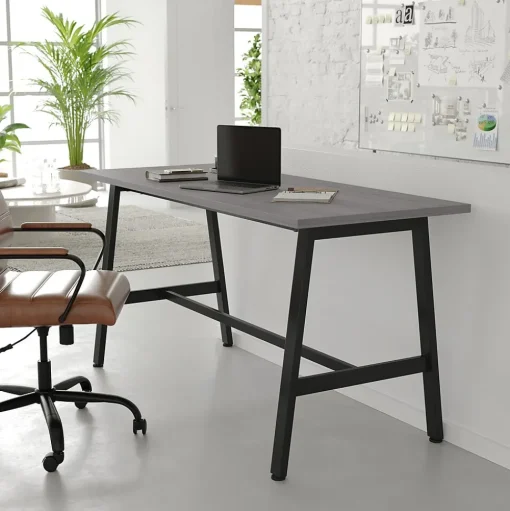 Flash Furniture Conference Room Tables<Redmond 60"W x 24"D Conference Table, Laminate, Gray Oak (MTM6024LTGRYABF)