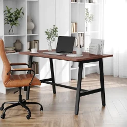 Flash Furniture Conference Room Tables<Redmond 48"W x 30"D Conference Table, Laminate, Walnut (MTM4830WLTABF)