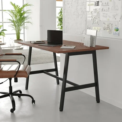 Flash Furniture Conference Room Tables<Redmond 48"W x 30"D Conference Table, Laminate, Walnut (MTM4830WLTABF)