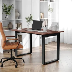 Flash Furniture Conference Room Tables<Redmond 48"W x 30"D Conference Table, Laminate, Walnut (MTM4830WLTUBF)