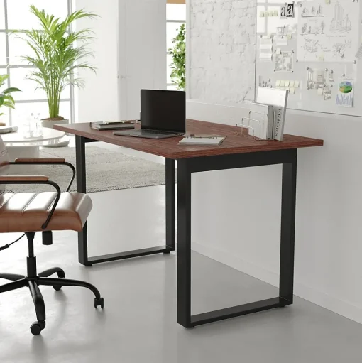 Flash Furniture Conference Room Tables<Redmond 48"W x 30"D Conference Table, Laminate, Walnut (MTM4830WLTUBF)