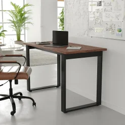 Flash Furniture Conference Room Tables<Redmond 48"W x 24"D Conference Table, Laminate, Walnut (MTM4824WLTUBF)
