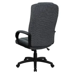 Flash Furniture Office Chairs<Rochelle Fabric Swivel High Back Executive Office Chair, Gray (BT9022BK)